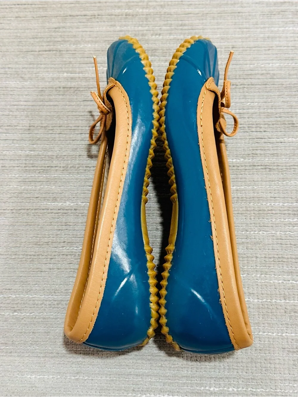 Chooka Duck Skimmer Waterproof Rain Boat Shoes Navy Blue Women's 8
